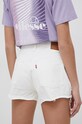 Oblečenie Rifľové krátke nohavice Levi's 56327.0243 biela