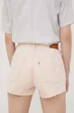 Rifľové krátke nohavice Levi's  100% Bavlna