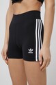 Σορτς adidas Originals με ελαστάν μαύρο H59866