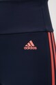 adidas legginsy treningowe 3-Stripes HD6759 granatowy HD6759
