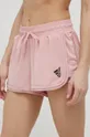 розовый Тренировочные шорты adidas Performance Club HF1777 Женский