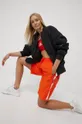 Σορτς προπόνησης adidas by Stella McCartney πορτοκαλί