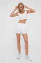 biały adidas by Stella McCartney szorty do biegania Truepace HD9119 Damski