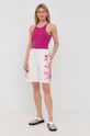 Pamučne kratke hlače Red Valentino XR0MD02T6GN crvena SS22