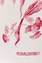 Red Valentino szorty bawełniane czerwony XR0MD02T6GN