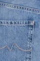 modrá Rifľové krátke nohavice Pepe Jeans Mable Short