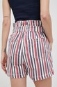 Одяг Джинсові шорти Pepe Jeans Phoebe Stripe PL800989.0AA барвистий