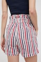 Îmbrăcăminte Pepe Jeans pantaloni scurti jeans Phoebe Stripe PL800989.0AA multicolor
