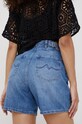 Îmbrăcăminte Pepe Jeans pantaloni scurti jeans Stella Adapt PL800992.000 bleumarin