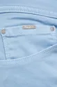 modrá Rifľové krátke nohavice Pepe Jeans Siouxie