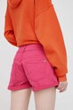 Odzież Pepe Jeans szorty jeansowe SIOUXIE PL801002YE4.422 fioletowy