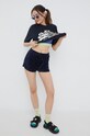 Superdry σορτς W7110308A.ADQ σκούρο μπλε SS22