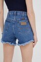 Odzież Wrangler szorty jeansowe W23KY5X8E niebieski