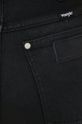 czarny Wrangler szorty jeansowe