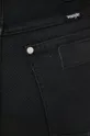 czarny Wrangler szorty jeansowe