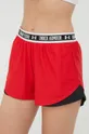 czerwony Under Armour szorty treningowe Play Up 3.0 1371375 Damski