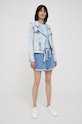 Džínové šortky Mustang Beach Shorts 1012557.5000.320 modrá SS22
