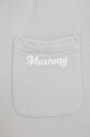 Mustang pantaloncini in cotone Julie Jogpant grigio 1012602.4031