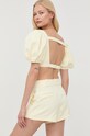 Odzież For Love & Lemons szorty CB1762.SP22 żółty