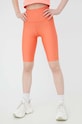 P.E Nation pantaloni scurți de antrenament Scoreline 22PE1S155 portocaliu SS22