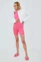 Kratke hlače Calvin Klein Jeans roza