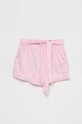 Guess pantaloni scurti copii casual roz J2GD03.WE8R0