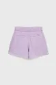 Detské krátke nohavice Guess fialová