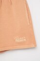 Fete Guess pantaloni scurți din bumbac pentru copii J2GD25.FL04D portocaliu