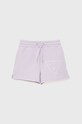 Guess szorty dziecięce z elastanem fioletowy J2RD08.FL03S