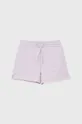 vijolična Otroške kratke hlače Guess Dekliški