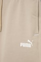 Dječje pamučne kratke hlače Puma bež 848405