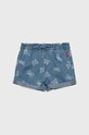 Levi's pantaloni scurti din denim pentru copii casual albastru 1EE711.G