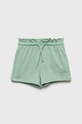 United Colors of Benetton pantaloni scurți din bumbac pentru copii casual verde 3F42G900A.P