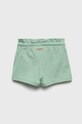 Dětské bavlněné šortky United Colors of Benetton 3F42G900A.P zelená SS22