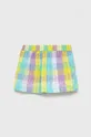 Otroške bombažne kratke hlače United Colors of Benetton pisana