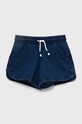 Dječje kratke hlače United Colors of Benetton bez uzorka mornarsko plava 4BAYC900O.G