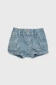 голубой GAP детские джинсовые шорты Для девочек