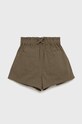 Dětské bavlněné šortky Kids Only bavlna zelená 15256548.Kalamata