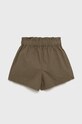 Detské bavlnené šortky Kids Only 15256548.Kalamata zelená SS22