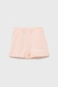 Pepe Jeans szorty bawełniane dziecięce Rosemery nadruk różowy PG800775.315
