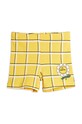 Mini Rodini pantaloni scurți din bumbac pentru copii 2223013023 galben SS22