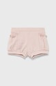 United Colors of Benetton pantaloni scurti copii casual roz 3VVKB9001.W
