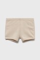 Dječje pamučne kratke hlače United Colors of Benetton Planet friendly bež 3MI5A9001.W