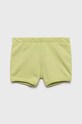 Dječje pamučne kratke hlače United Colors of Benetton Planet friendly zelena 3MI5A9001.W