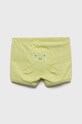Dječje pamučne kratke hlače United Colors of Benetton 3MI5A9001.W zelena SS22