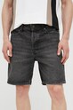 Дънкови къси панталони Jack & Jones 12201733.GreyDenim сив SS22