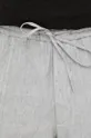 grigio Emporio Armani pantaloncini in lino