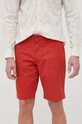 Kratke hlače Tommy Hilfiger Harlem 1985 bez uzorka crvena MW0MW23568.PPYY