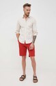 Kratke hlače Tommy Hilfiger Harlem 1985 MW0MW23568.PPYY crvena SS23