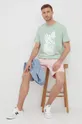 Kratke hlače s dodatkom lana Selected Homme roza